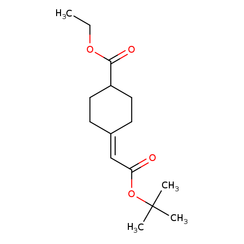 Ethyl 4-[2-(tert-butoxy)-2-oxoethylidene]cyclohexane-1-carboxylate