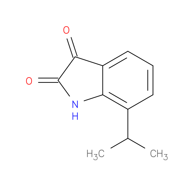 7-Isopropylindoline-2,3-dione