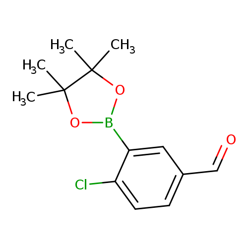 (2-CHLORO-5-FORMYLPHENYL)BORONIC ACID PINACOL ESTER