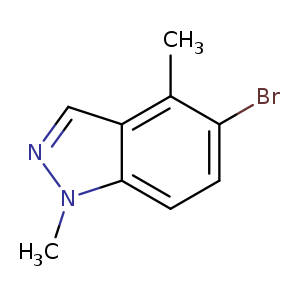 1H-Indazole, 5-bromo-1,4-dimethyl-