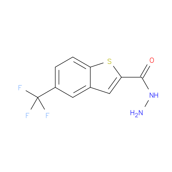 5-(Trifluoromethyl)benzo[b]thiophene-2-carbohydrazide