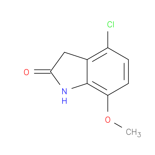 4-chloro-7-methoxy-2,3-dihydro-1H-indol-2-one