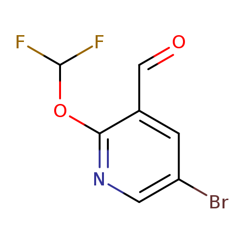 5-BROMO-2-(DIFLUOROMETHOXY)PYRIDINE-3-CARBALDEHYDE