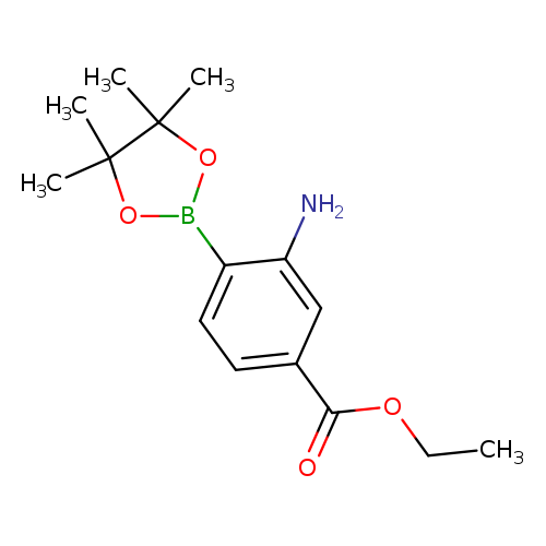 2-Amino-4-ethoxycarbonylphenylboronic acid, pinacol ester