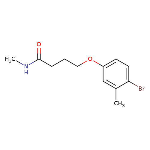 4-(4-Bromo-3-methylphenoxy)-N-methylbutanamide