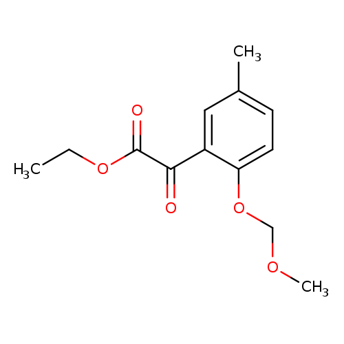 ethyl 2-[2-(methoxymethoxy)-5-methylphenyl]-2-oxoacetate