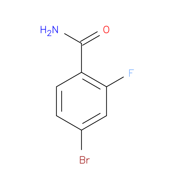 4-Bromo-2-fluorobenzamide