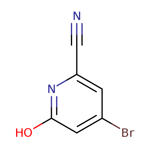 4-Bromo-6-hydroxypicolinonitrile