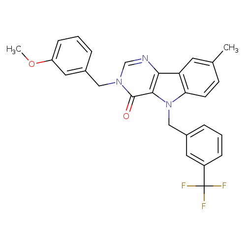 3-[(3-methoxyphenyl)methyl]-8-methyl-5-{[3-(trifluoromethyl)phenyl]methyl}-3H,4H,5H-pyrimido[5,4-b]indol-4-one