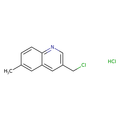 3-(chloromethyl)-6-methylquinoline hydrochloride
