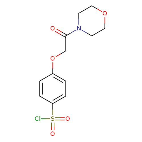 4-[2-(4-MORPHOLINYL)-2-OXOETHOXY]-BENZENESULFONYL CHLORIDE