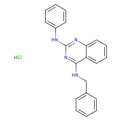 N4-benzyl-N2-phenylquinazoline-2,4-diamine hydrochloride