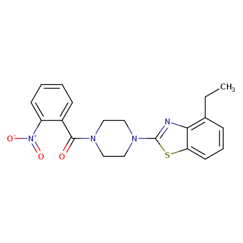 4-ethyl-2-[4-(2-nitrobenzoyl)piperazin-1-yl]-1,3-benzothiazole