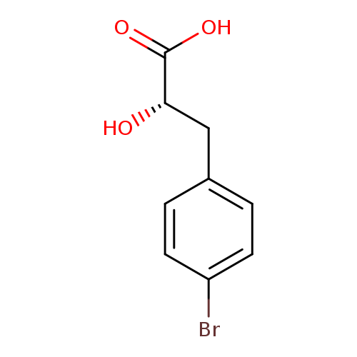 Benzenepropanoic acid, 4-bromo-a-hydroxy-, (aS)-