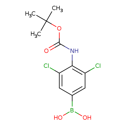 4-Boc-amino-3,5-dichlorophenylboronic acid