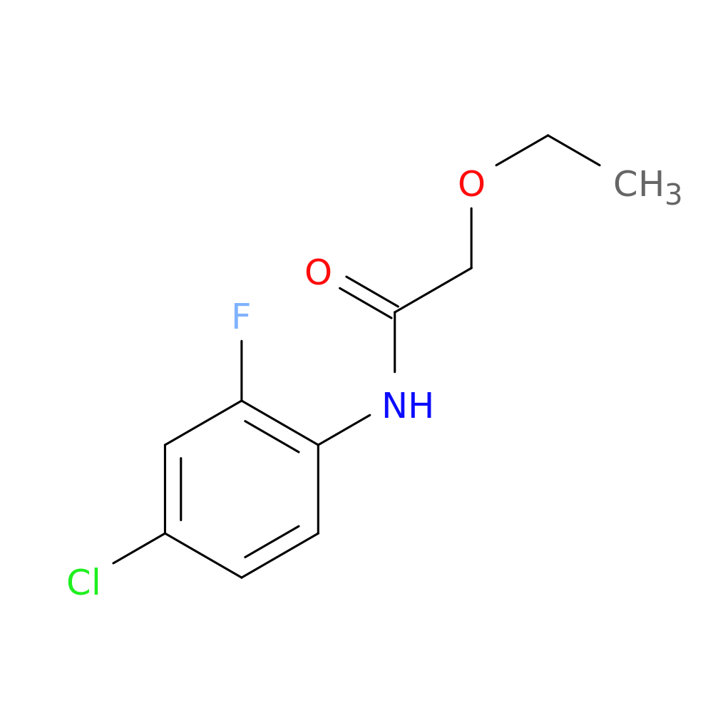 N-(4-chloro-2-fluorophenyl)-2-ethoxyacetamide