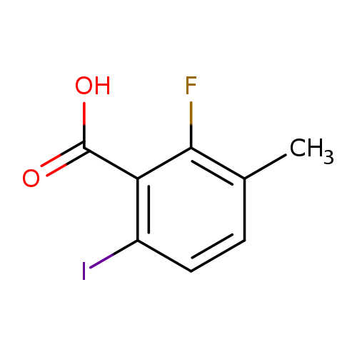2-fluoro-6-iodo-3-methylbenzoic acid