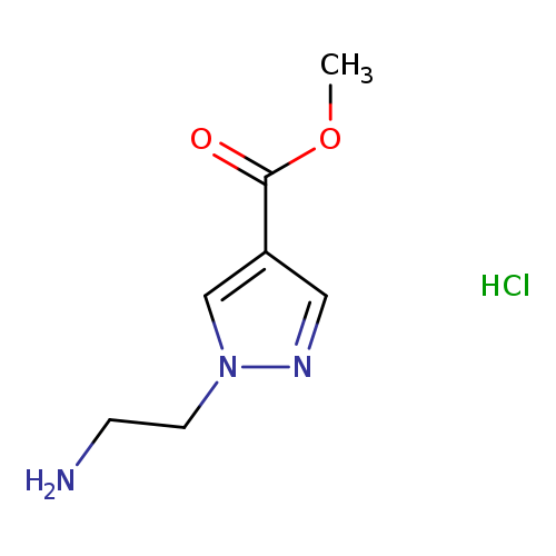 methyl 1-(2-aminoethyl)-1H-pyrazole-4-carboxylate hydrochloride