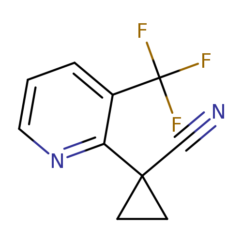 1-[3-(Trifluoromethyl)-2-pyridyl]cyclopropanecarbonitrile
