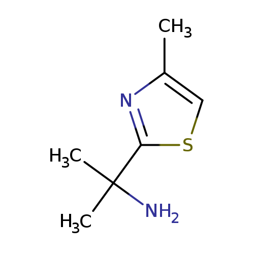 2-(4-Methyl-1,3-thiazol-2-yl)propan-2-amine