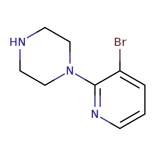 3-Bromo-2-piperazinopyridine