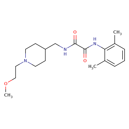 N-(2,6-dimethylphenyl)-N'-{[1-(2-methoxyethyl)piperidin-4-yl]methyl}ethanediamide