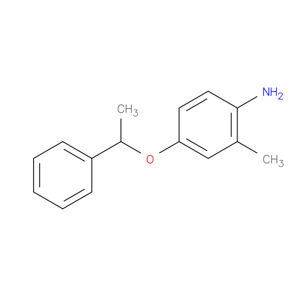 2-Methyl-4-(1-phenylethoxy)aniline