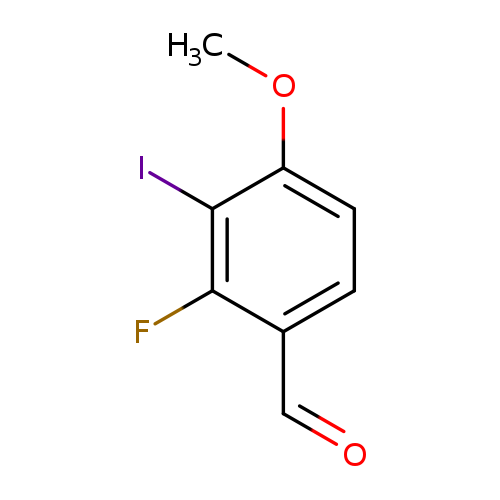2-Fluoro-3-iodo-4-methoxybenzaldehyde