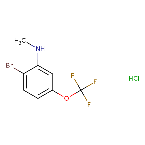 2-Bromo-N-methyl-5-(trifluoromethoxy)aniline, HCl