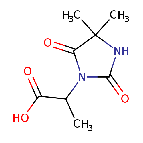 2-(4,4-Dimethyl-2,5-dioxoimidazolidin-1-yl)propanoic acid