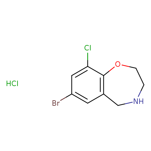 7-bromo-9-chloro-2,3,4,5-tetrahydro-1,4-benzoxazepine hydrochloride