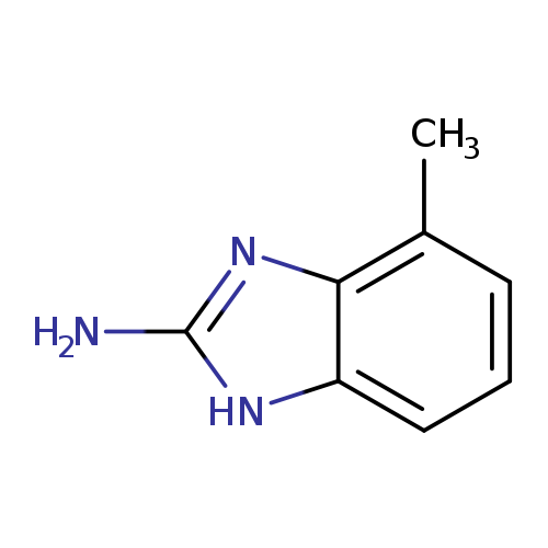 1H-Benzimidazol-2-amine, 4-methyl- (9CI)