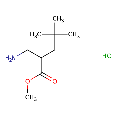 methyl2-(aminomethyl)-4,4-dimethylpentanoatehydrochloride