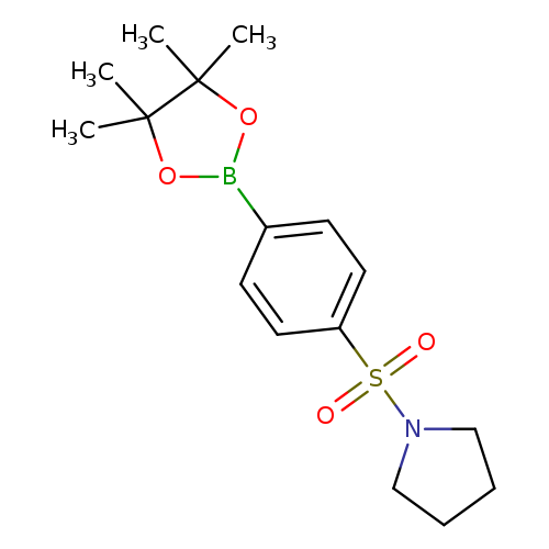 4-(Pyrrolidinylsulfonyl)phenylboronic acid, pinacol ester