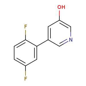 5-(2,5-Difluorophenyl)-3-hydroxypyridine