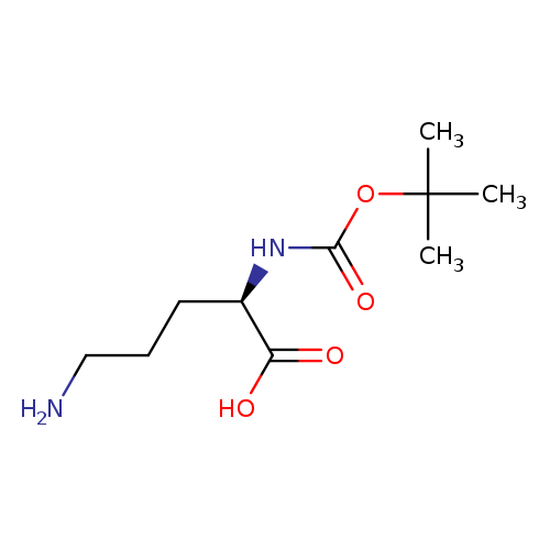 D-Ornithine, N2-[(1,1-dimethylethoxy)carbonyl]-