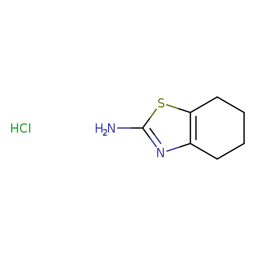 2-Benzothiazolamine, 4,5,6,7-tetrahydro-, hydrochloride (1:1)