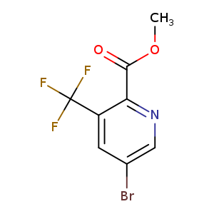 2-Pyridinecarboxylic acid, 5-bromo-3-(trifluoromethyl)-, methyl ester