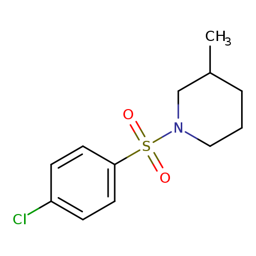 Piperidine, 1-[(4-chlorophenyl)sulfonyl]-3-methyl-