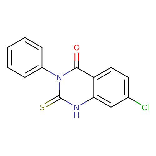 7-Chloro-3-phenyl-2-thioxo-2,3-dihydro-4(1h)-quinazolinone