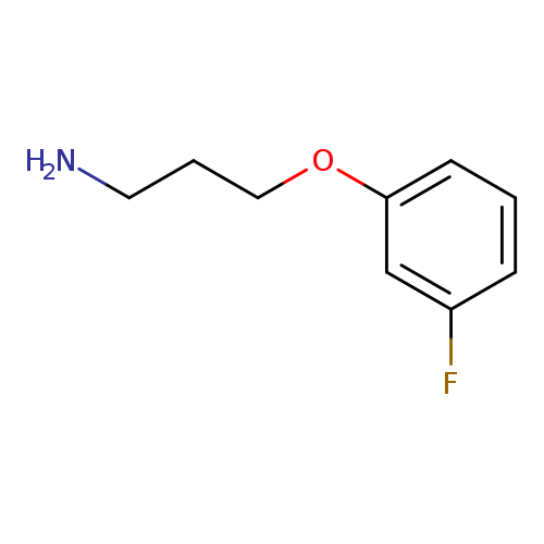 1-Propanamine, 3-(3-fluorophenoxy)-