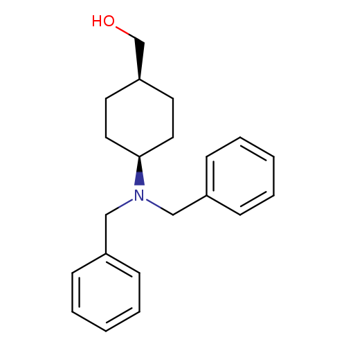 Cyclohexanemethanol, 4-[bis(phenylmethyl)amino]-, cis-