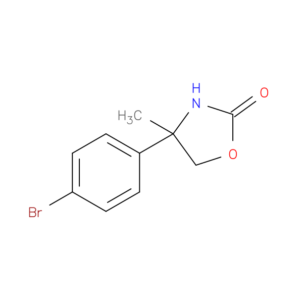 4-(4-bromophenyl)-4-methyl-1,3-oxazolidin-2-one