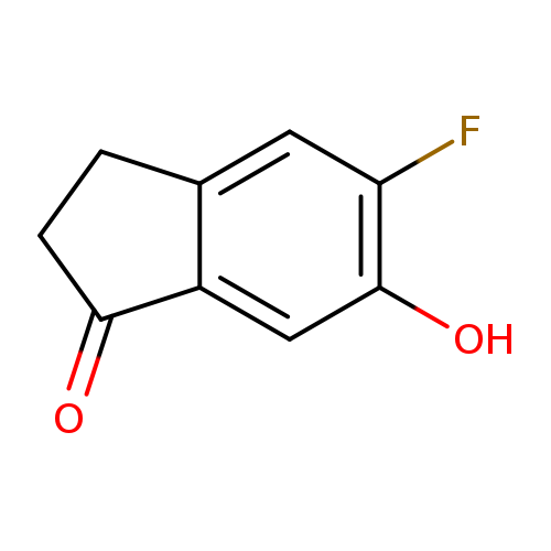 5-Fluoro-6-hydroxyindan-1-one