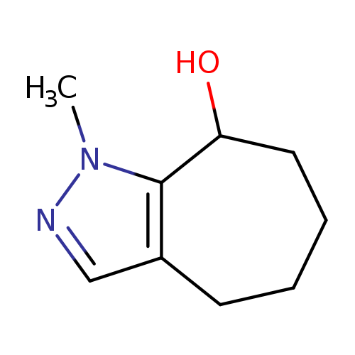 1-methyl-1H,4H,5H,6H,7H,8H-cyclohepta[c]pyrazol-8-ol