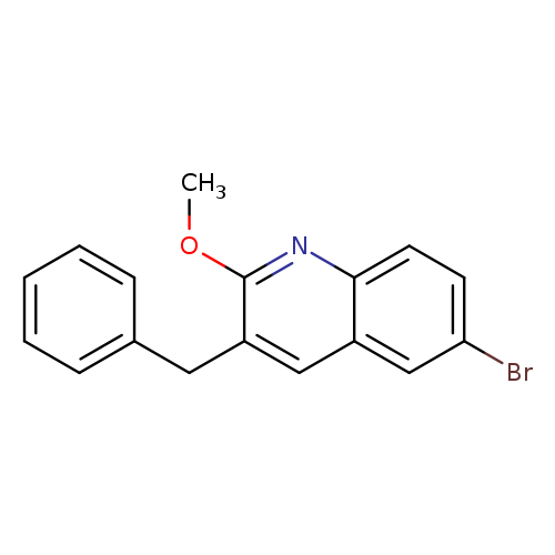 3-Benzyl-6-bromo-2-methoxyquinoline