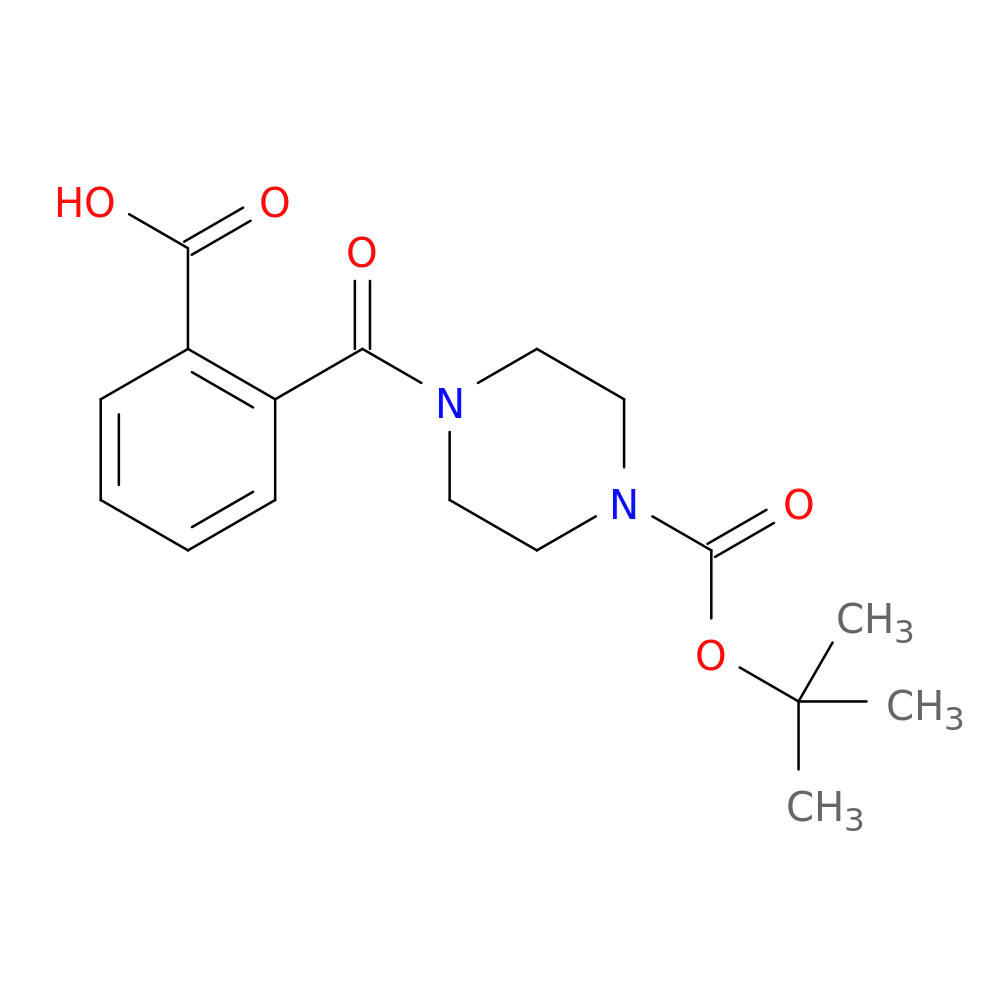 2-({4-[(tert-butoxy)carbonyl]piperazin-1-yl}carbonyl)benzoic acid