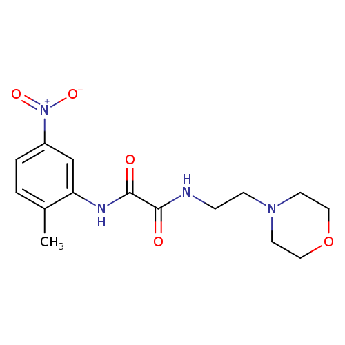 N-(2-methyl-5-nitrophenyl)-N'-[2-(morpholin-4-yl)ethyl]ethanediamide
