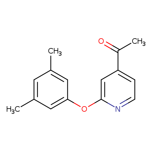1-(2-(3,5-DIMETHYLPHENOXY)PYRIDIN-4-YL)ETHAN-1-ONE