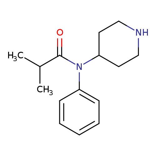 2-methyl-N-phenyl-N-4-piperidinyl-propanamide
